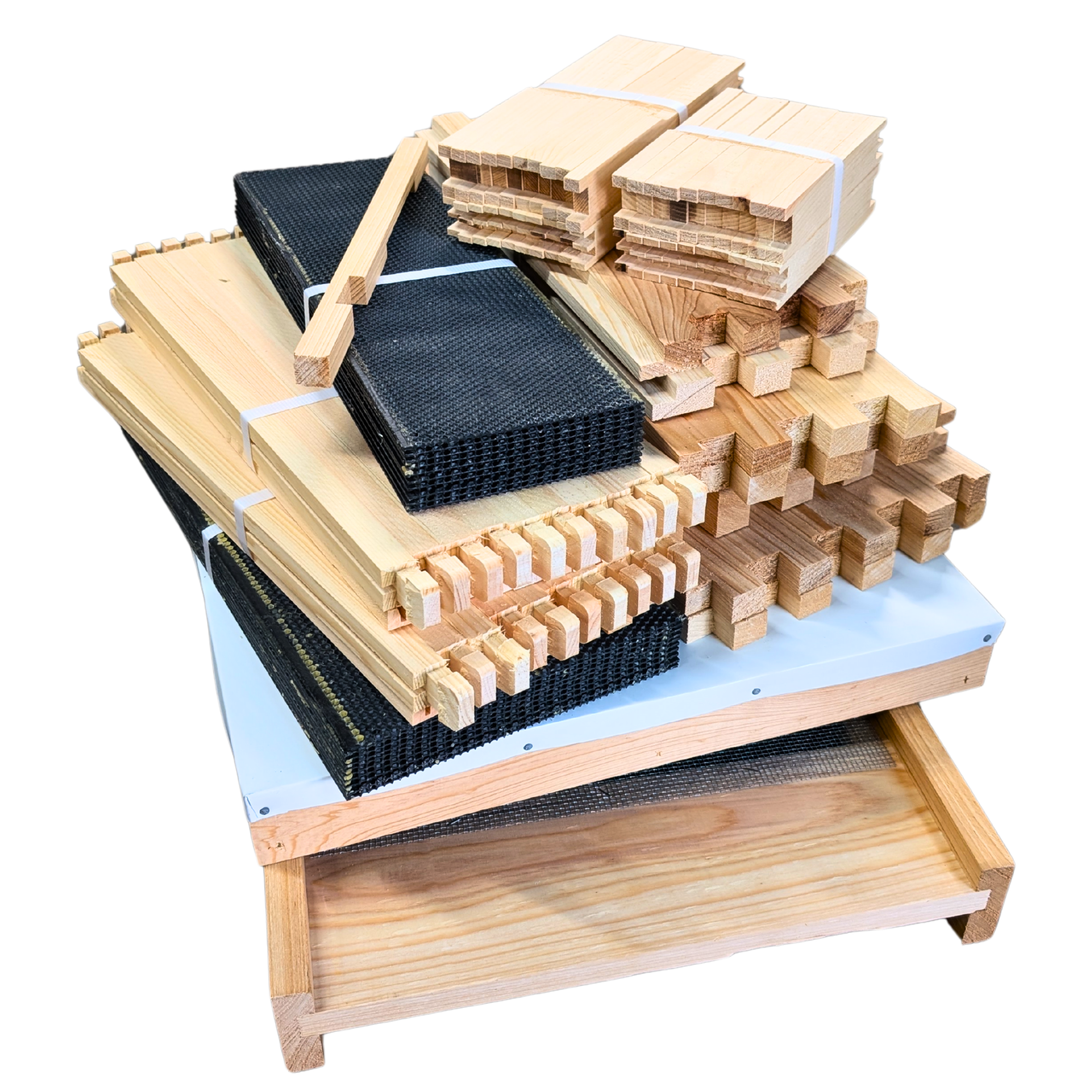 10-Frame Deep and Medium Box Hive Kit