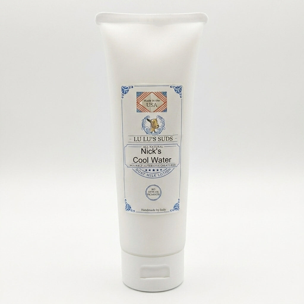 Nick's Cool Water Goat Milk Lotion 8 oz.