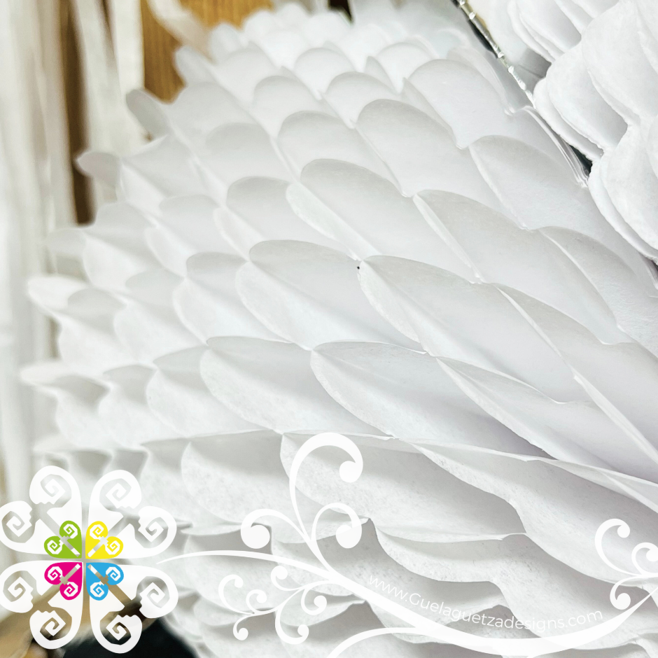 Small White Fiesta Piñata - Mexican Fiesta Decor