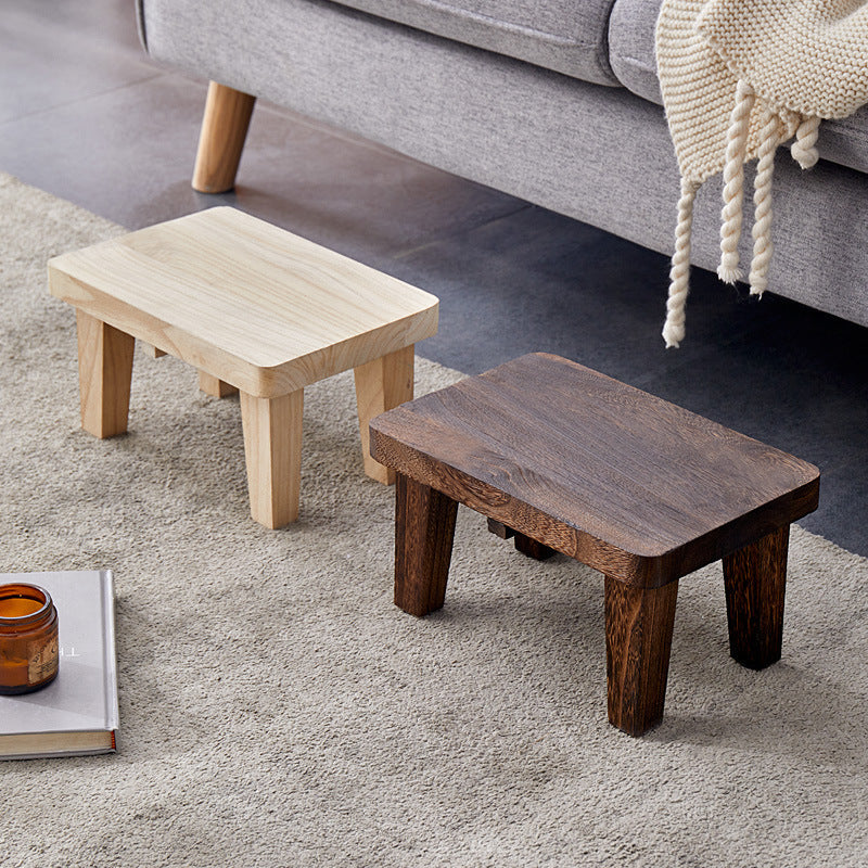 Japanese-style Solid Wood Stool
