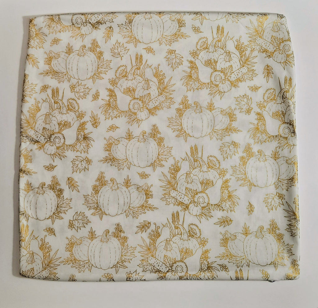 Handmade Pillow Cover: Insert Included: Size: 18"x18"