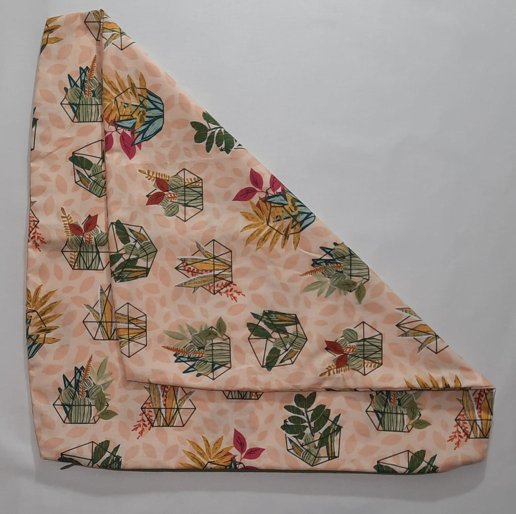Handmade Pillow Cover: Insert Included: Size: 18"x18"