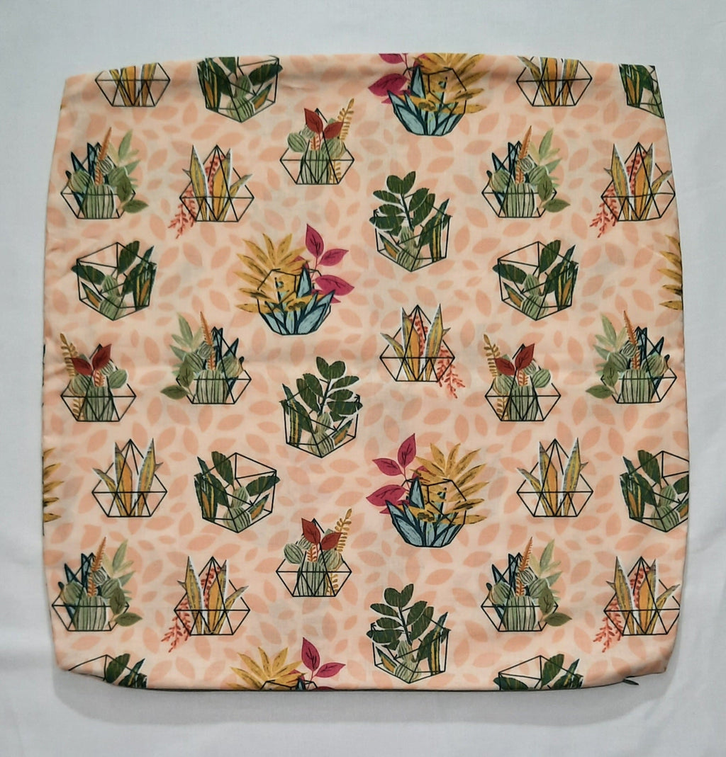 Handmade Pillow Cover: Insert Included: Size: 18"x18"