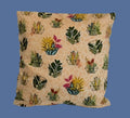 Handmade Pillow Cover: Insert Included: Size: 18"x18"