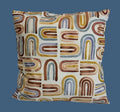 Handmade Pillow Cover: Insert Included: Size: 18"x18"