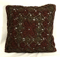16"x16" Handmade Pillow Cover: Insert Included