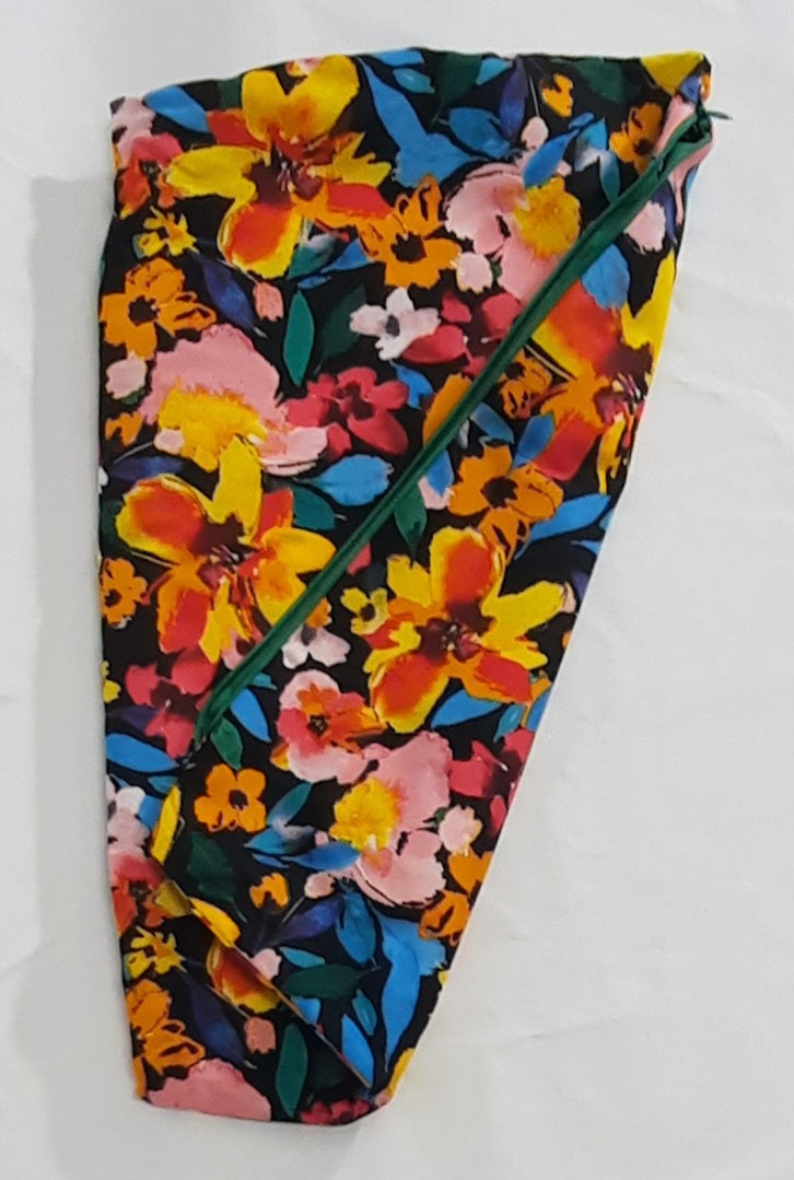 12"x18" Handmade Travel Pillow Cover: Insert Included