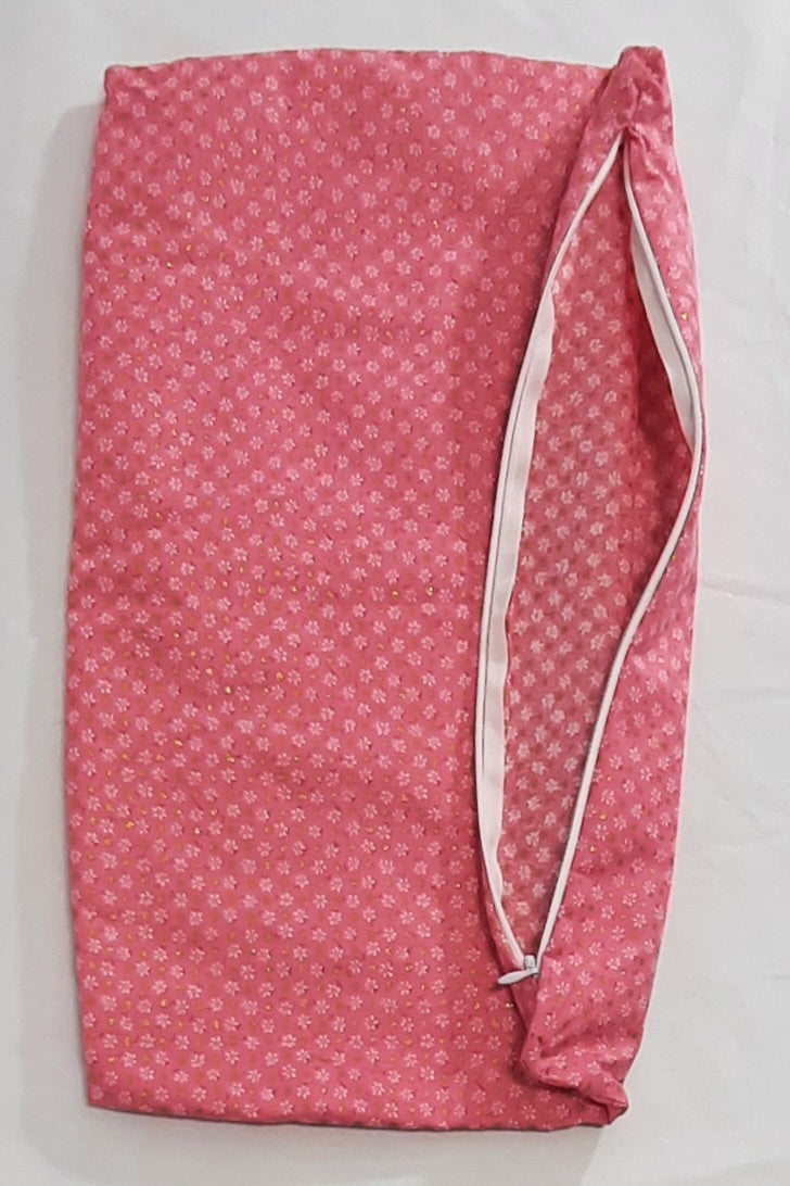 12"x18" Handmade Travel Pillow Cover: Insert Included