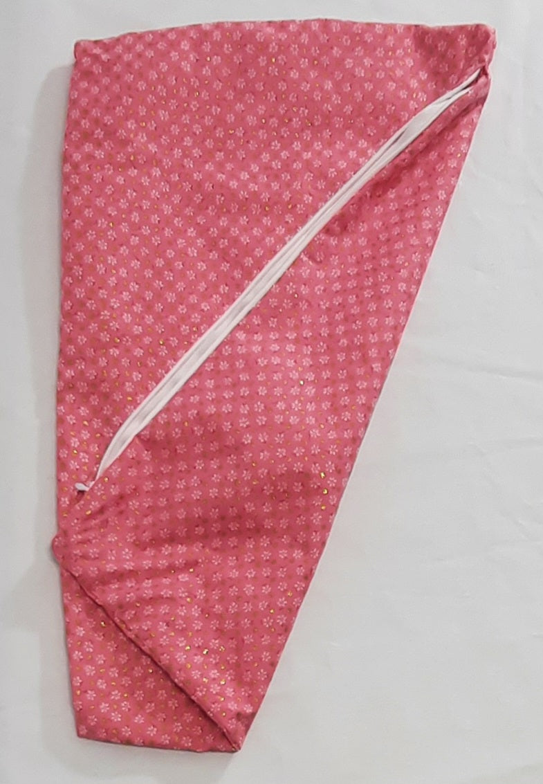 12"x18" Handmade Travel Pillow Cover: Insert Included