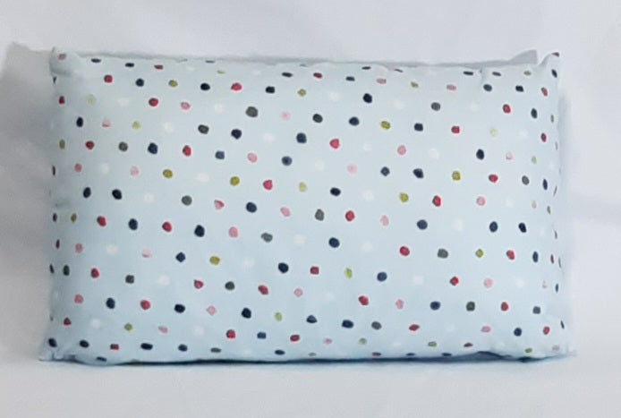 12"x18" Handmade Travel Pillow Cover: Insert Included
