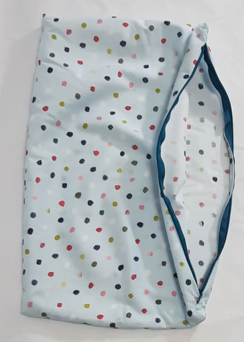 12"x18" Handmade Travel Pillow Cover: Insert Included