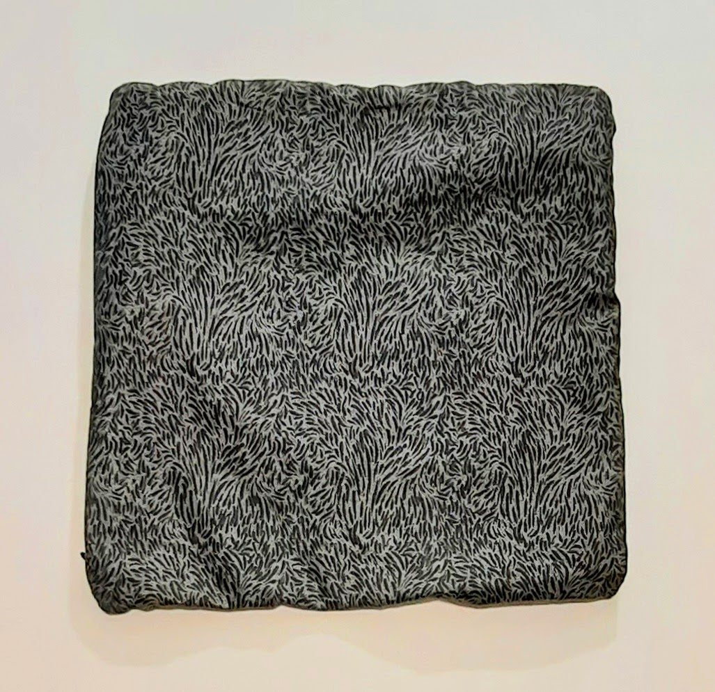 14"x14" Handmade Pillow Cover: Insert Included