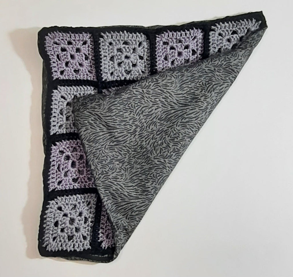 14"x14" Handmade Pillow Cover: Insert Included