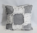 15"x15" Handmade Pillow Cover: Insert Included