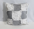 15"x15" Handmade Pillow Cover: Insert Included