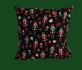 15"x15" Handmade Pillow Cover: Insert Included
