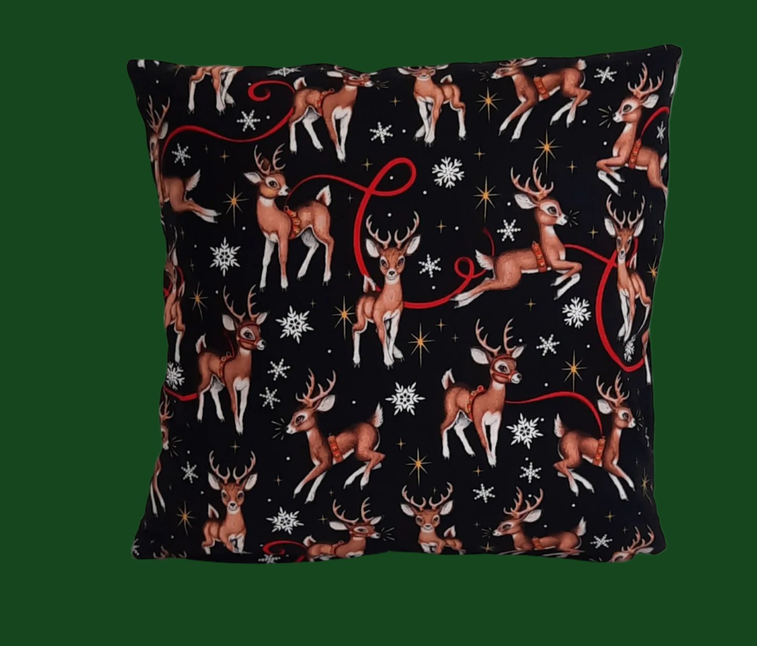 15"x15" Handmade Pillow Cover: Insert Included