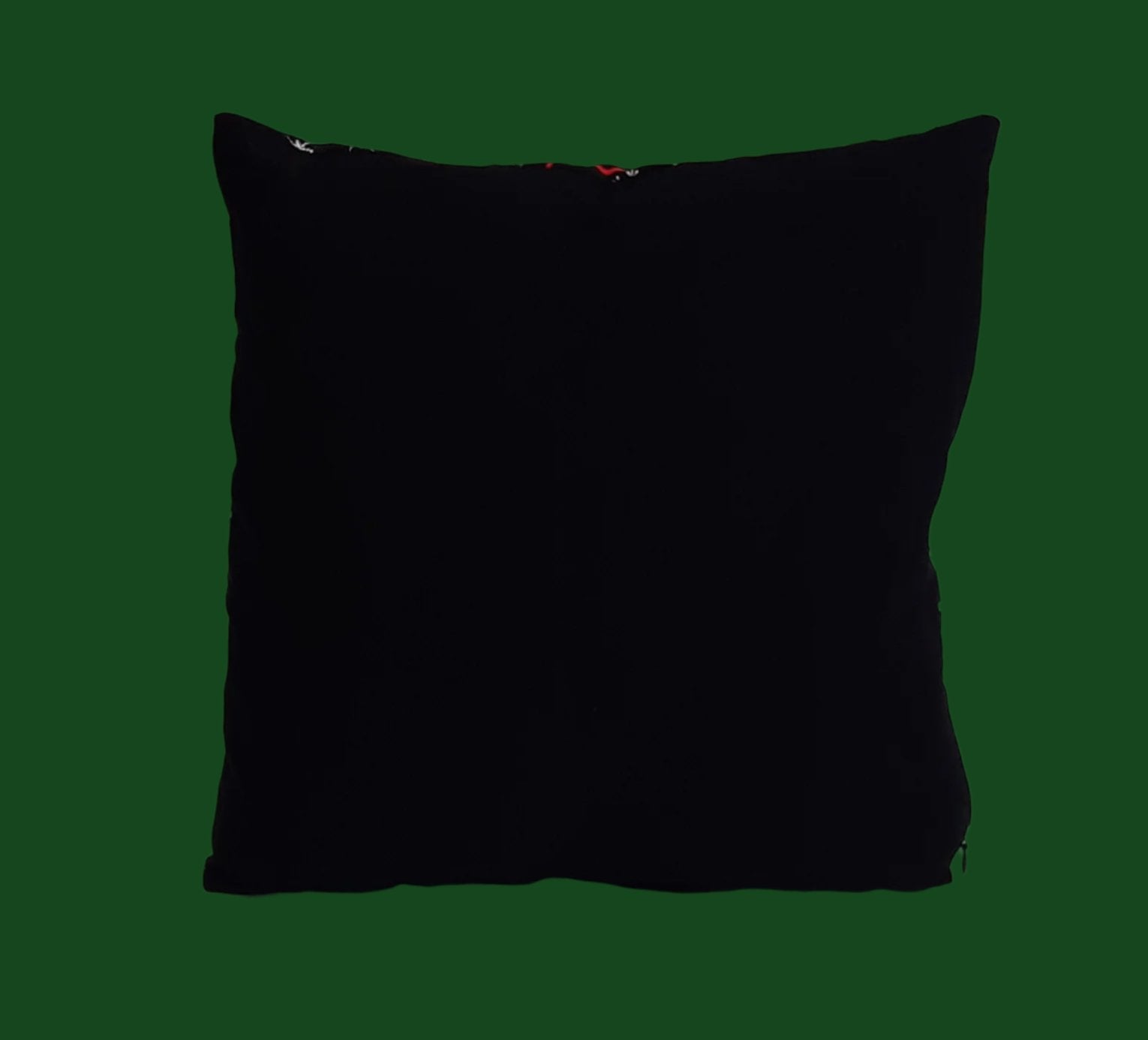 15"x15" Handmade Pillow Cover: Insert Included