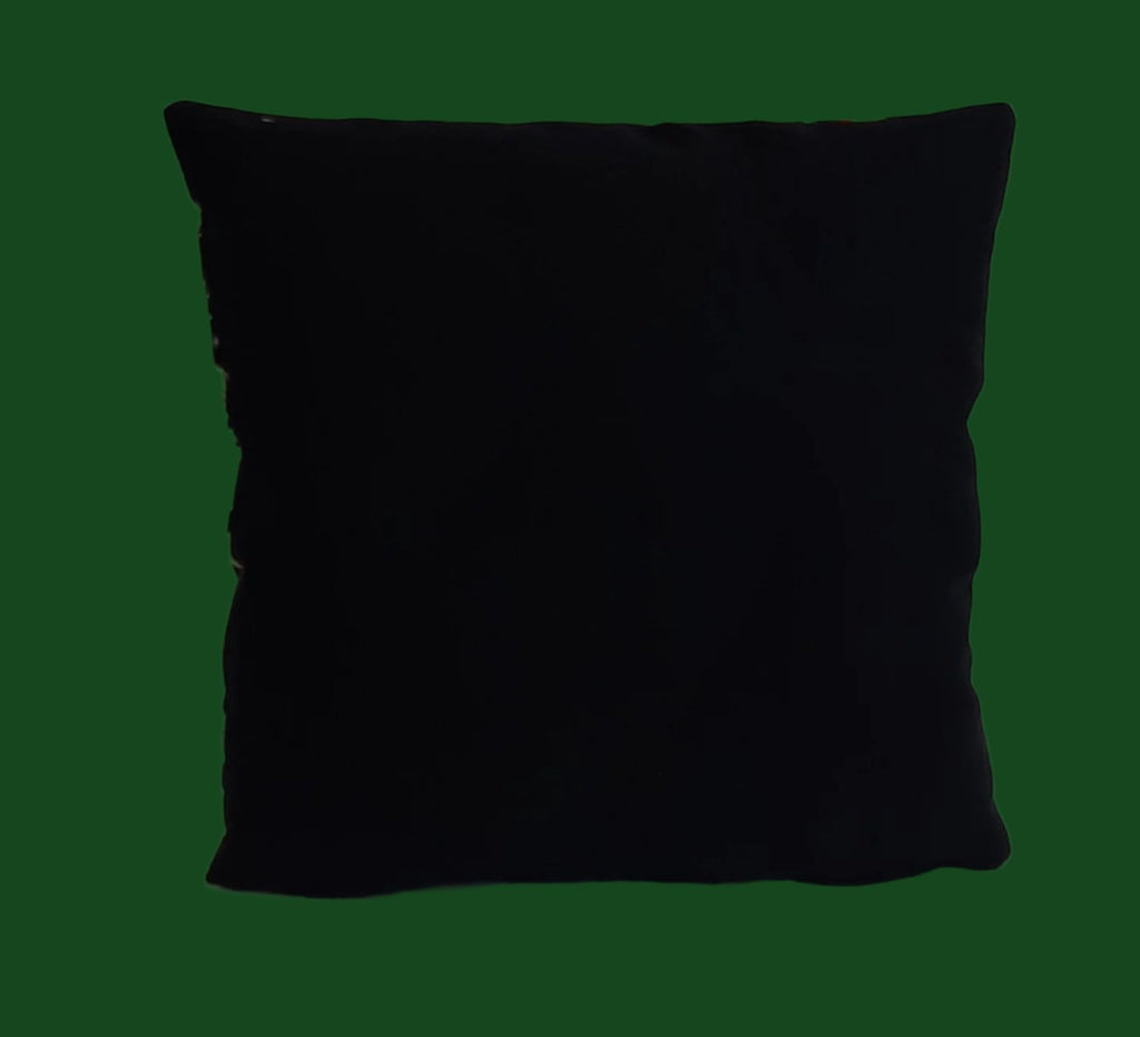 15"x15" Handmade Pillow Cover: Insert Included: Coffee and Donuts