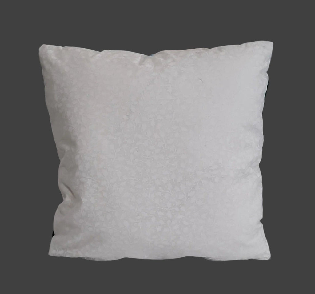15"x15" Handmade Pillow Cover: Insert Included: Red/Green/snowman/candy cane