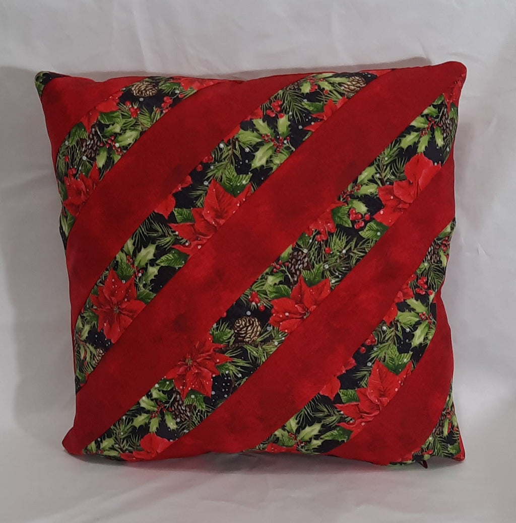 15"x15" Handmade Pillow Cover: Insert Included