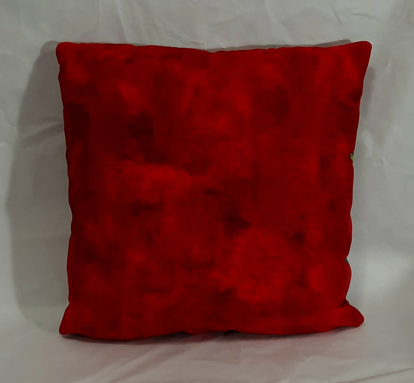 15"x15" Handmade Pillow Cover: Insert Included