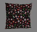 15"x15" Handmade Pillow Cover: Insert Included