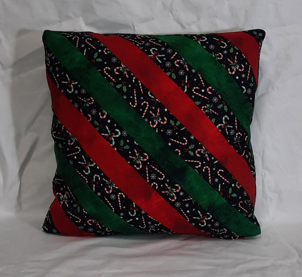 15"x15" Handmade Pillow Cover: Insert Included