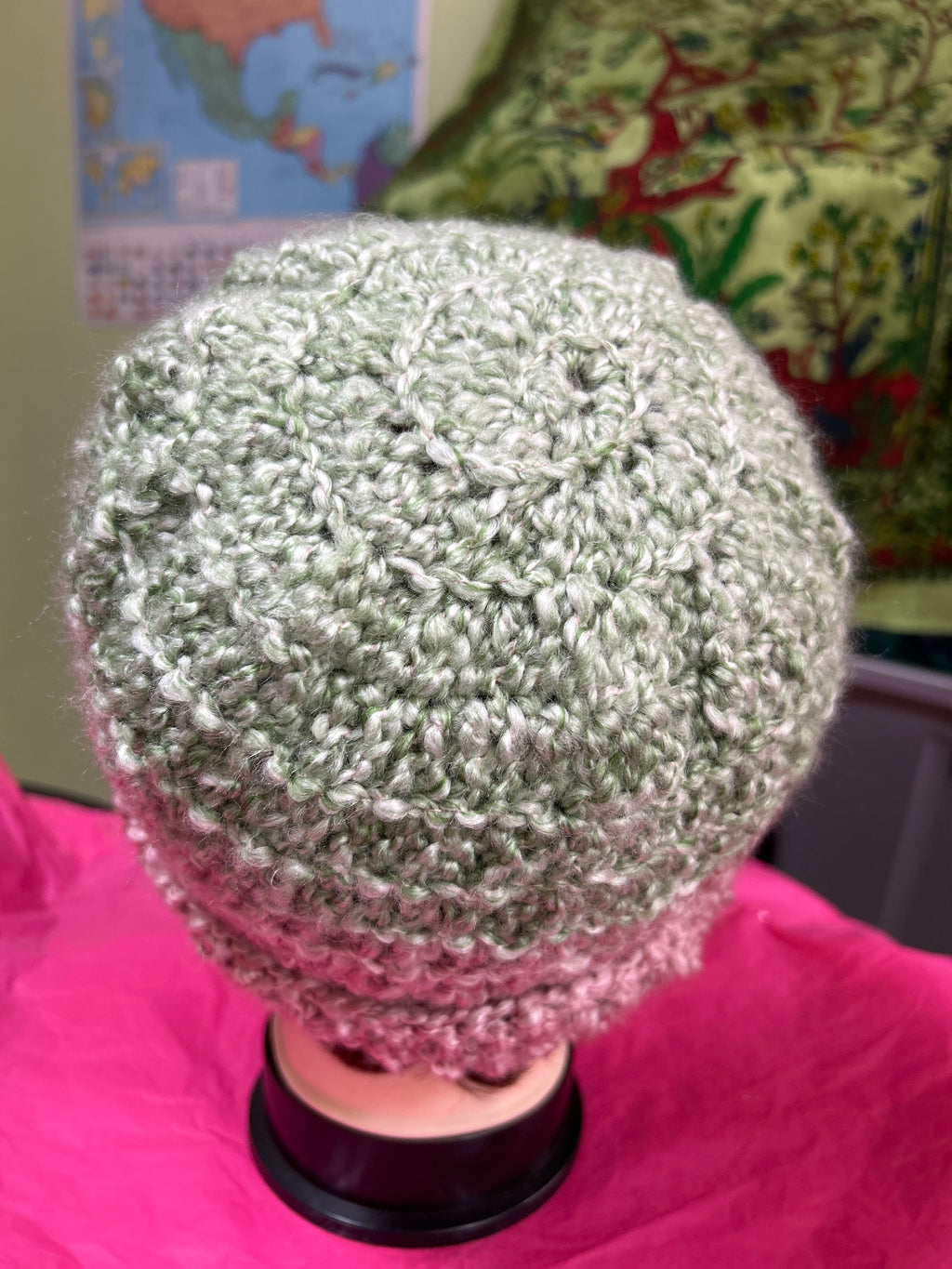 Handmade Crocheted Beanie Hat