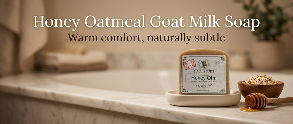 Honey Oatmeal Goat Milk Soap 5 oz.