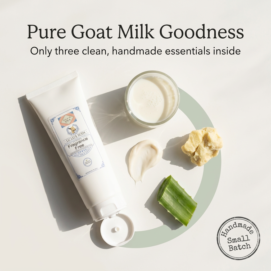 Fragrance Free Goat Milk Lotion 8 oz.