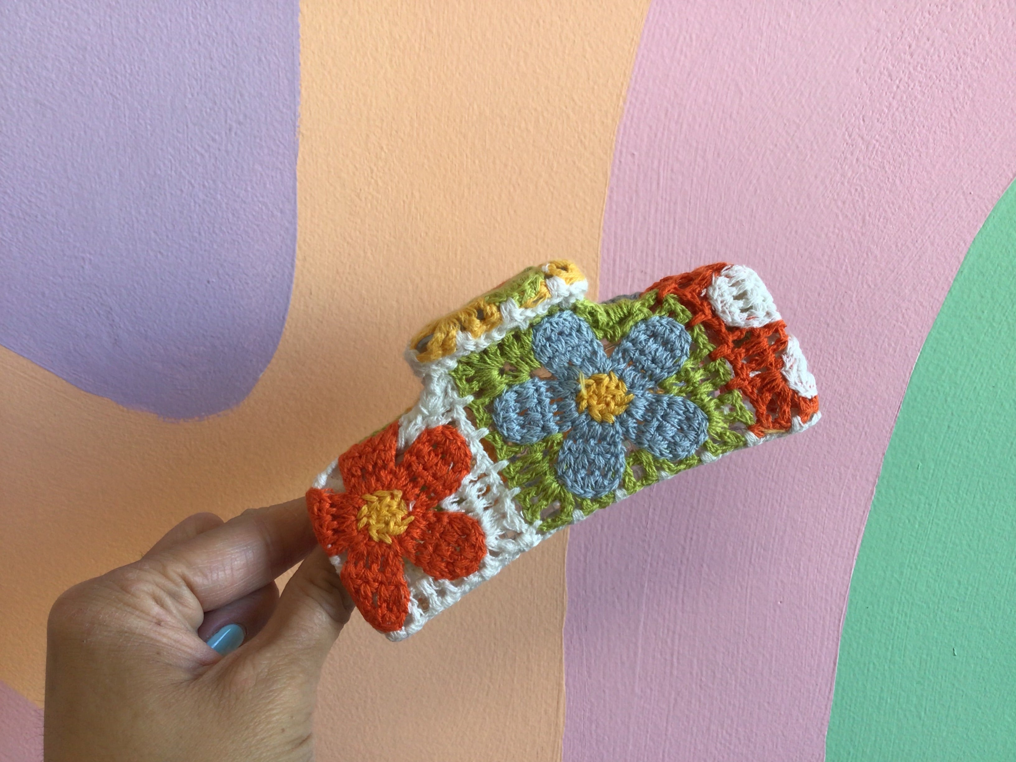 Crocheted Hair Claw