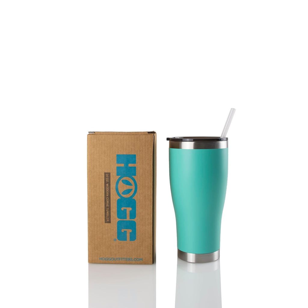 30oz POWDER COATED MODERN CURVE TUMBLER