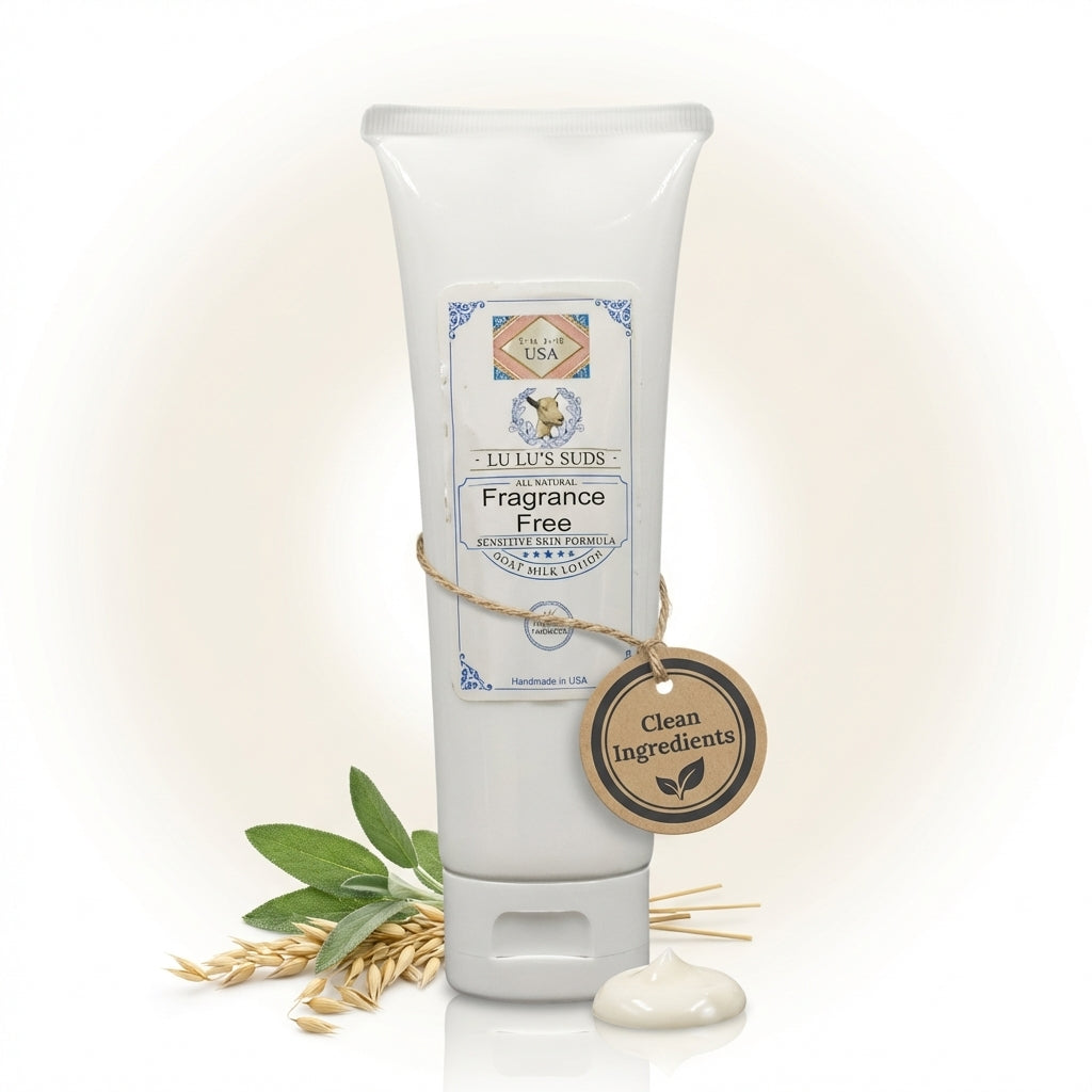 Fragrance Free Goat Milk Lotion 8 oz.