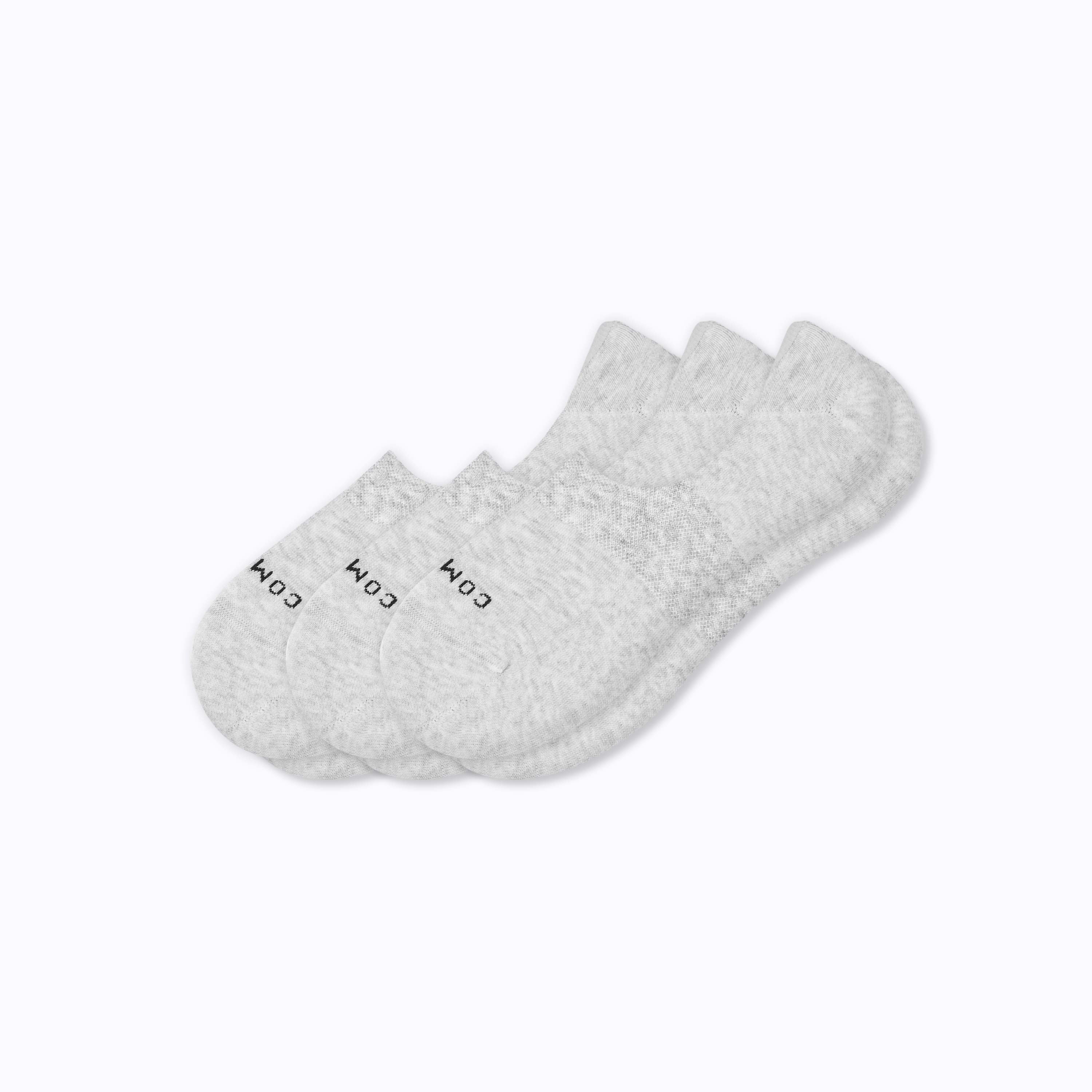 Combed Cotton No Show Socks – 3 Pack