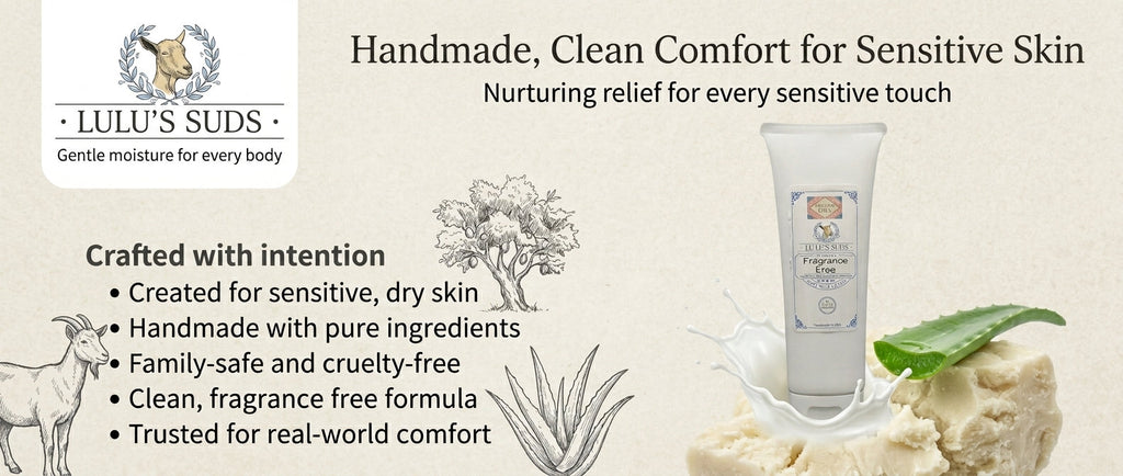 Fragrance Free Goat Milk Lotion 8 oz.