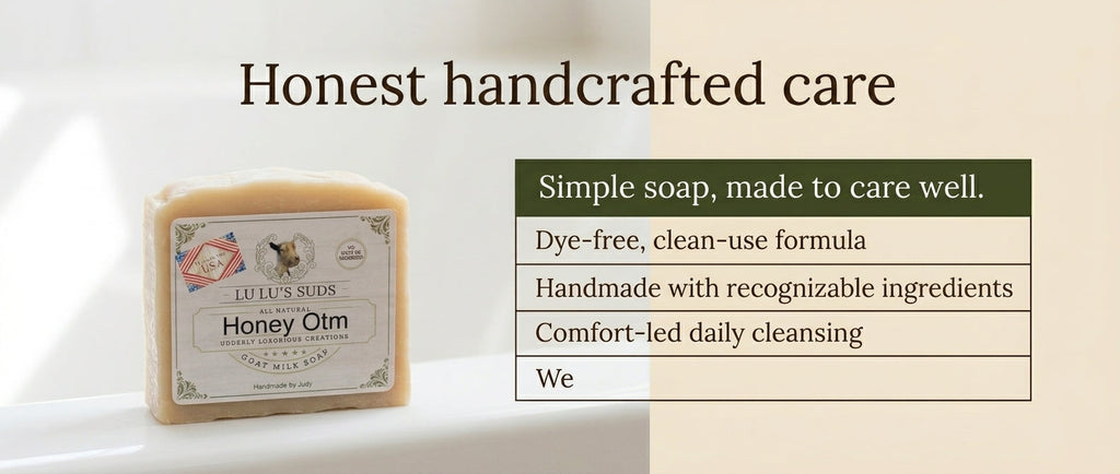Honey Oatmeal Goat Milk Soap 5 oz.