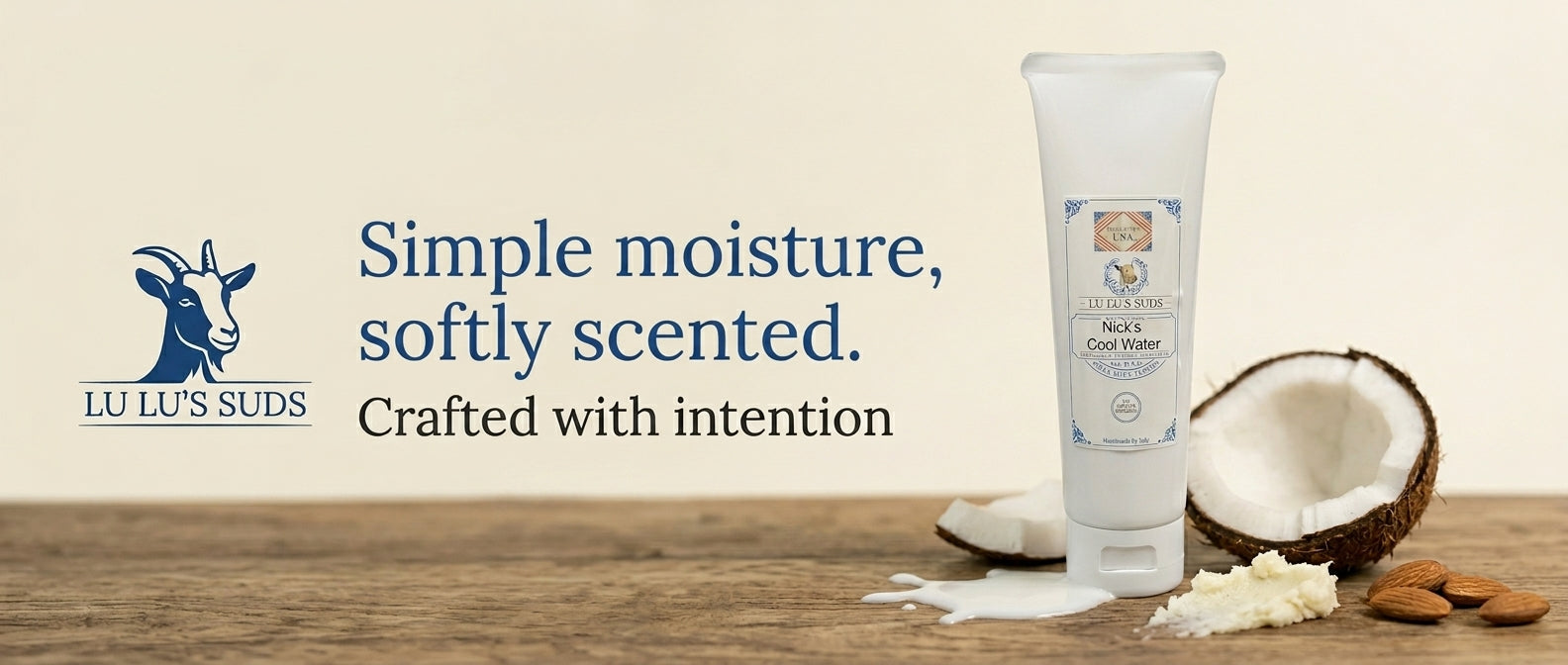 Nick's Cool Water Goat Milk Lotion 8 oz.