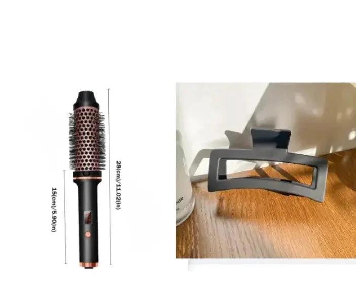 Mandotos 2-In-1 Hair Curler And Straightener Comb