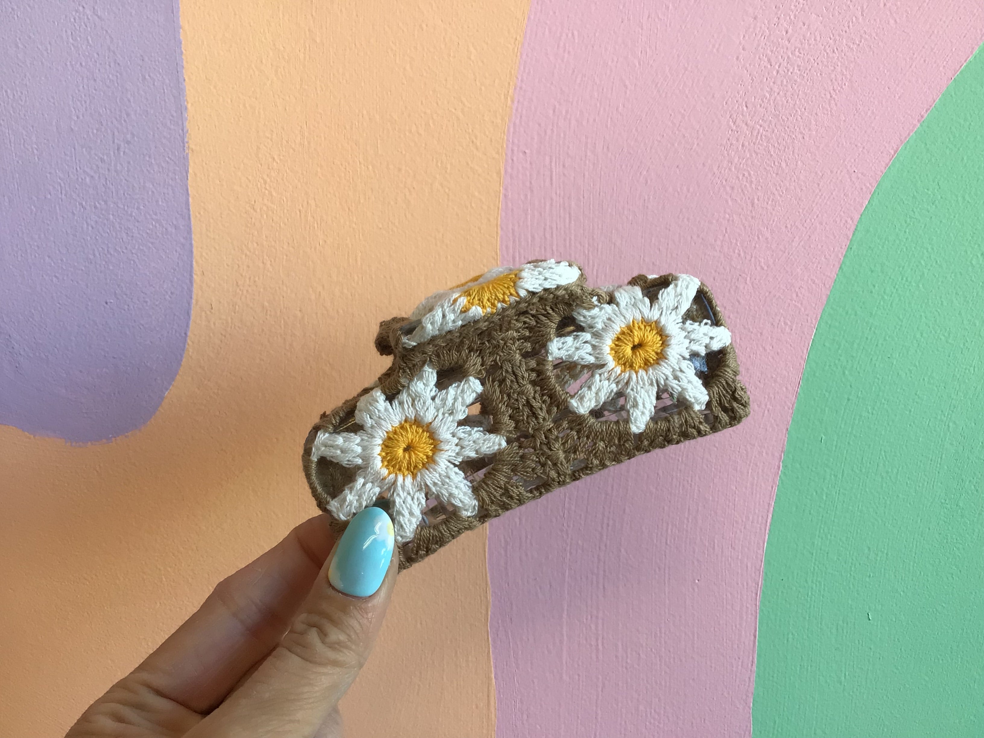 Crocheted Hair Claw