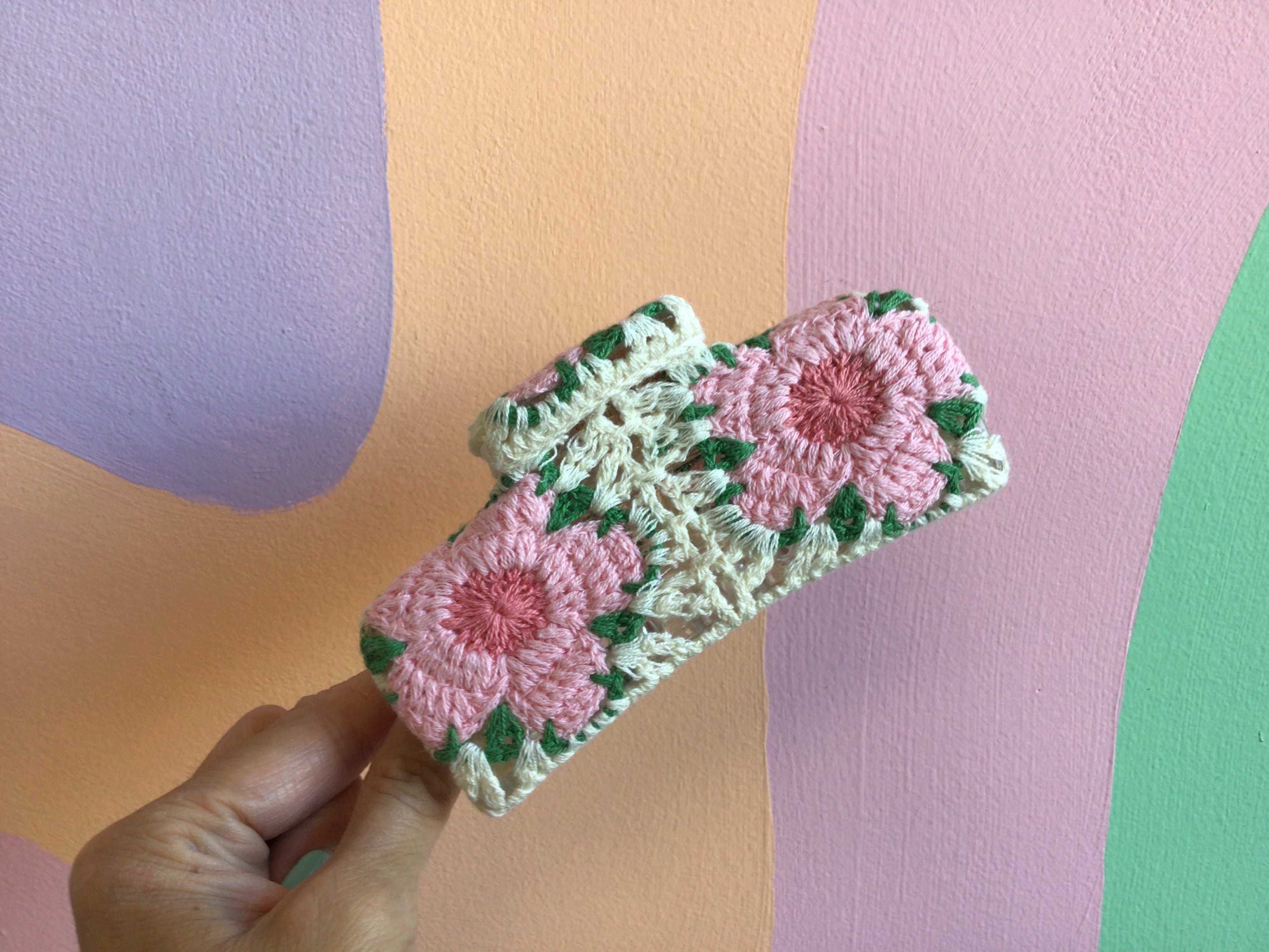 Crocheted Hair Claw