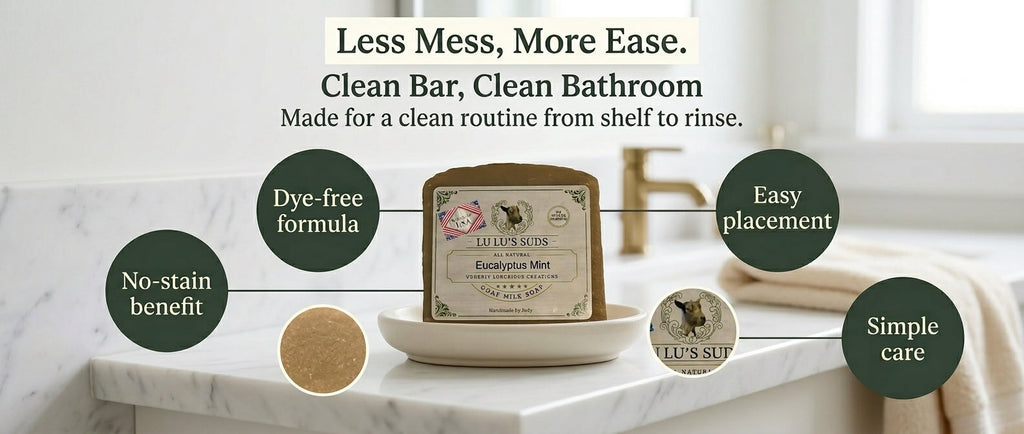 Eucalyptus Mint Goat Milk Soap 5 oz.