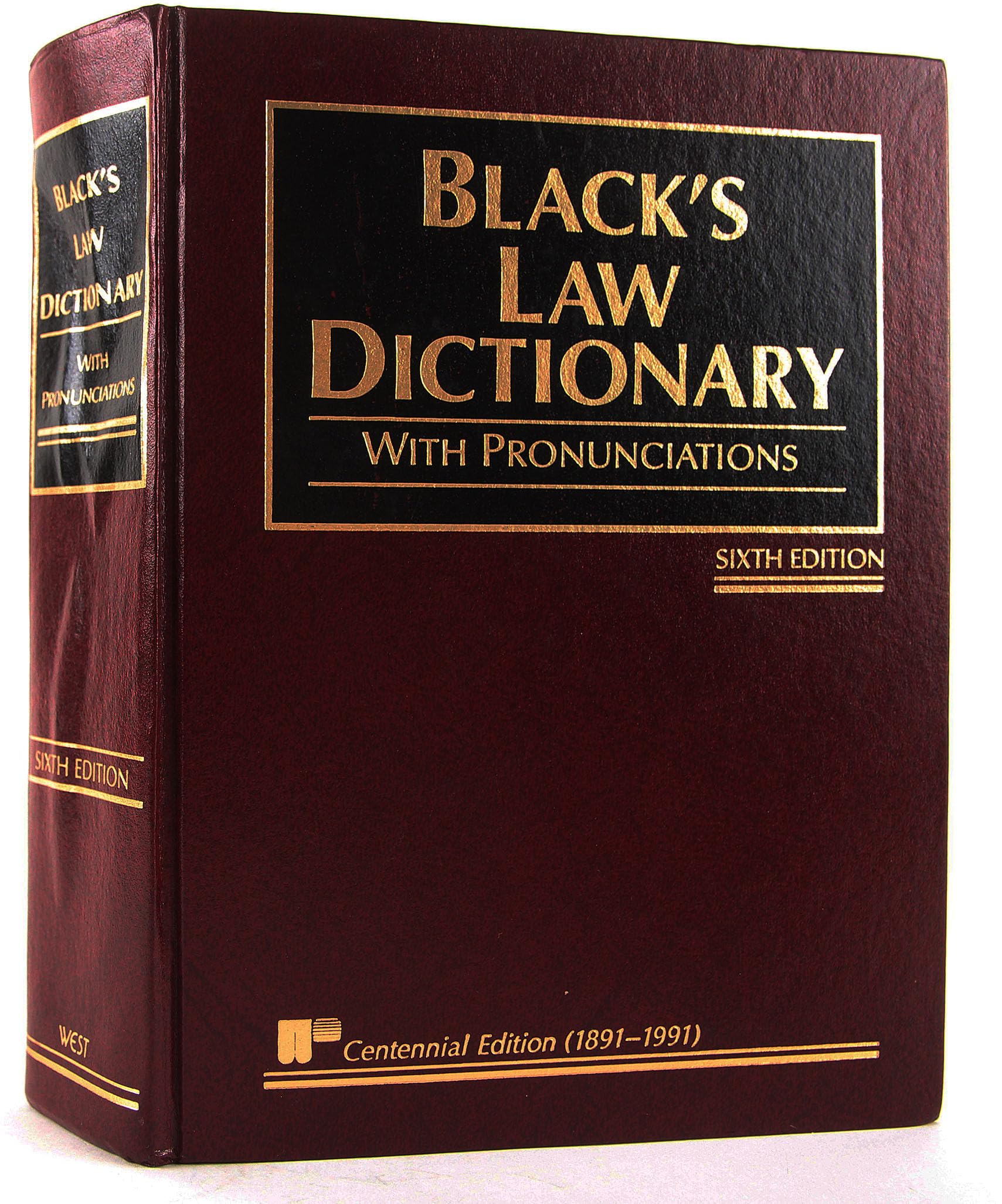 Black's Law Dictionary with Pronunciations, 6th Edition