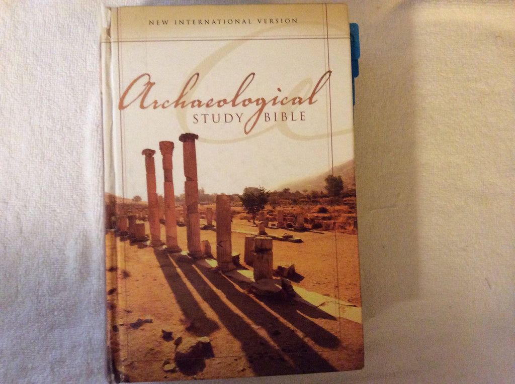 NIV Archaeological Study Bible: An Illustrated Walk-Through, Hardcover