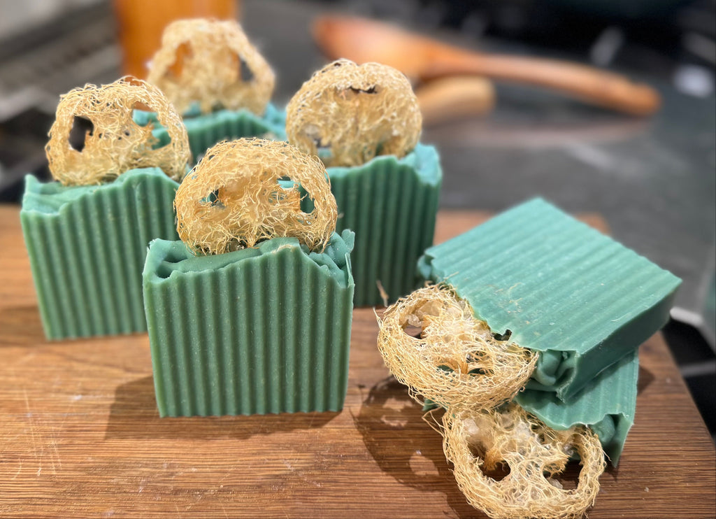 Ocean Avenue Goats Milk Luxury Handmade Soap with Loofah