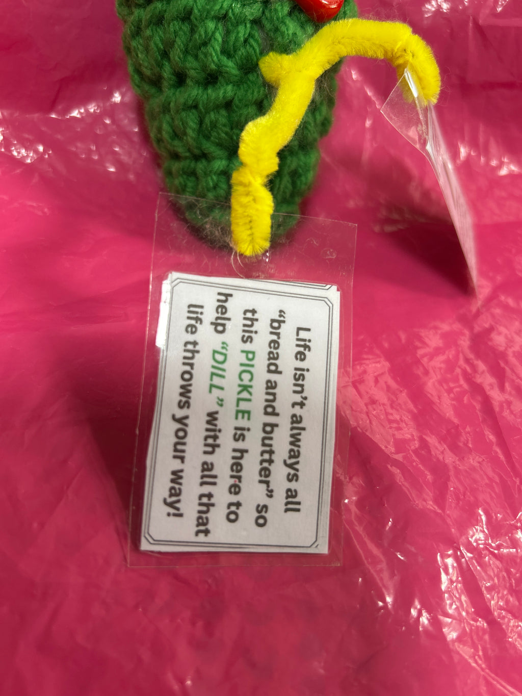 Emotional Support Pickle