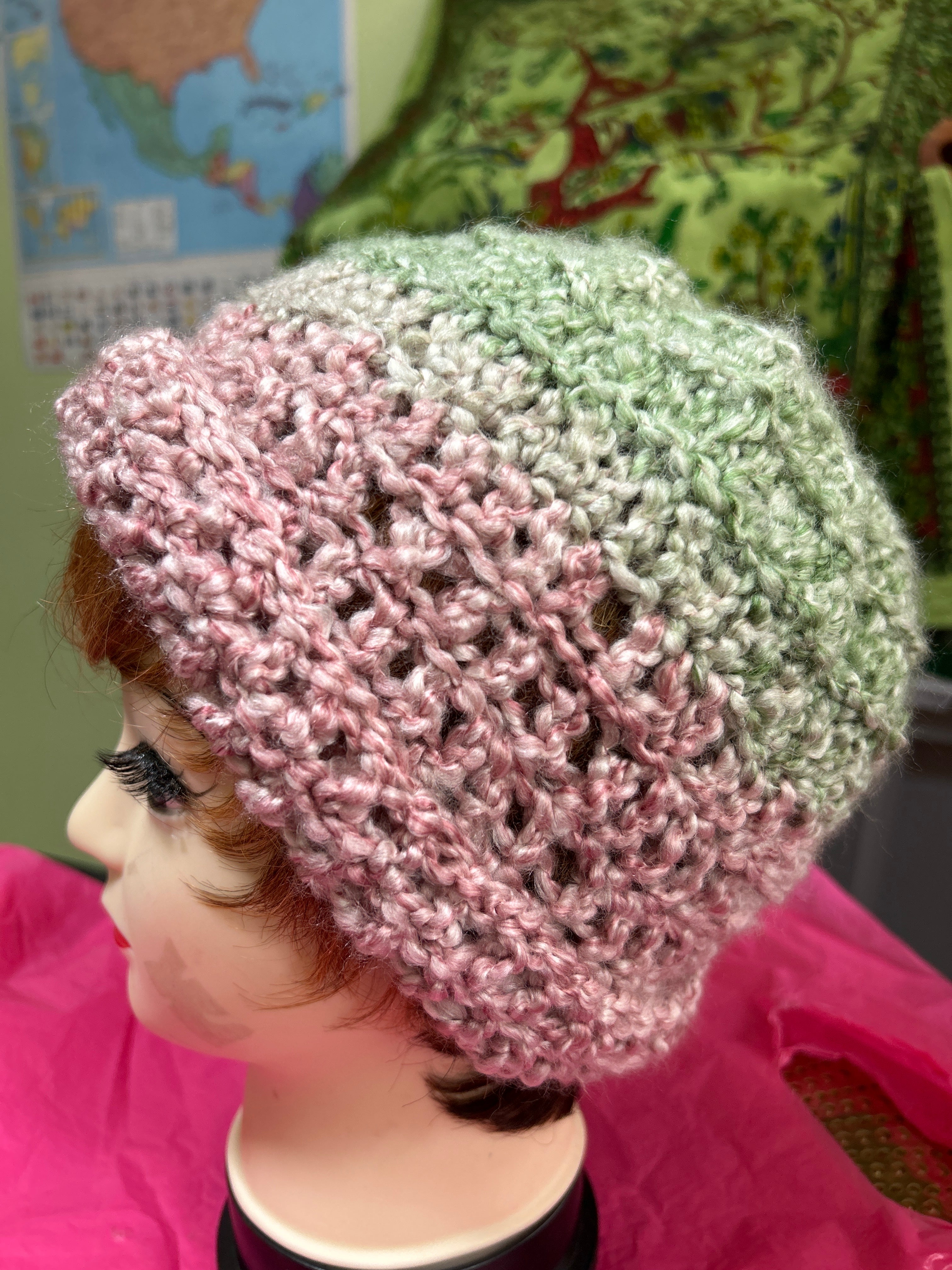 Handmade Crocheted Beanie Hat