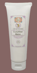 Tube of Lulu's Suds Cucumber Melon body wash on a white background