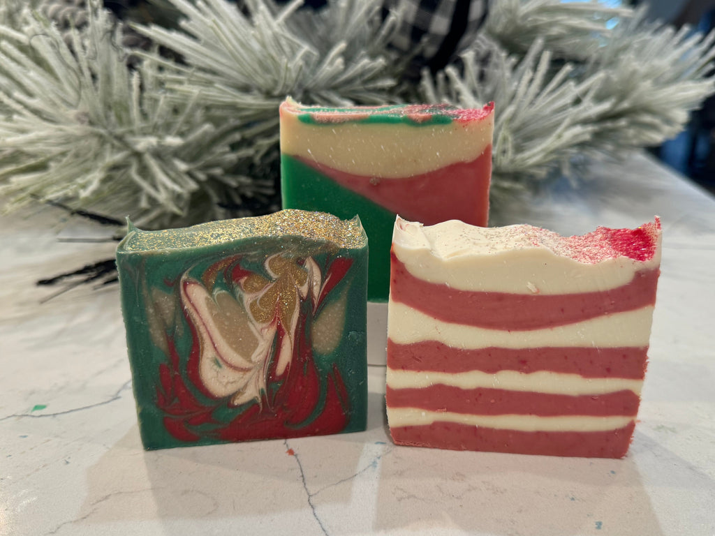 Gift Set of 3 Full Size Luxury Handmade Soaps