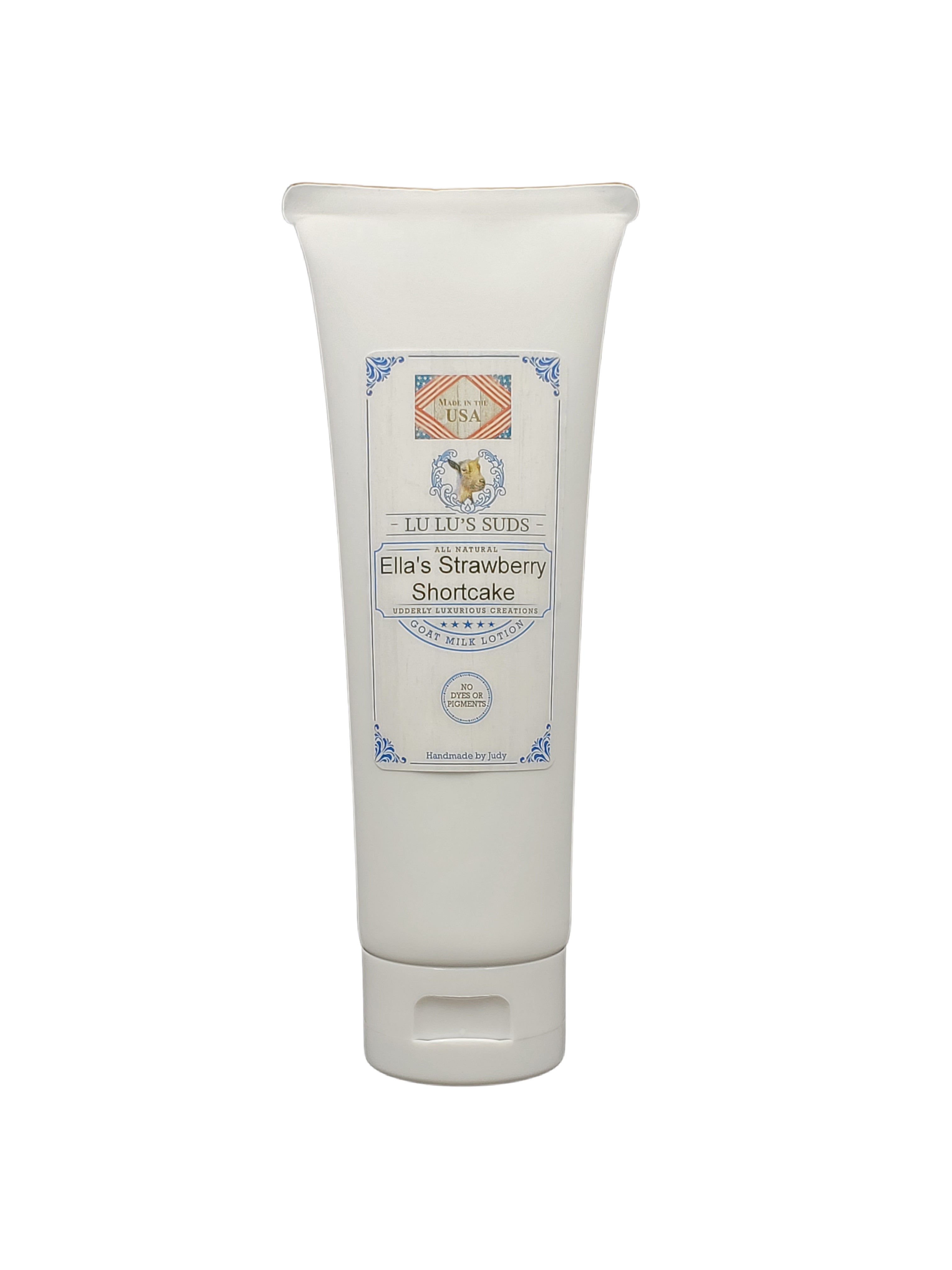 Ella's Strawberry Shortcake Goat Milk Lotion 8 oz.